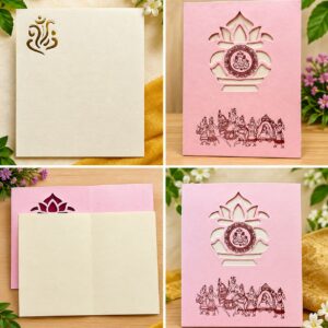 Wedding Card CM 7022 – Wedding Invitation (Pack of 100)