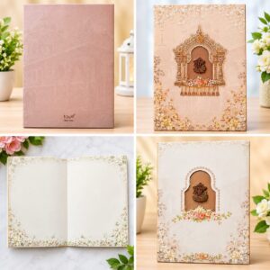 Wedding Card 6402 – Wedding Invitation (Pack of 100)